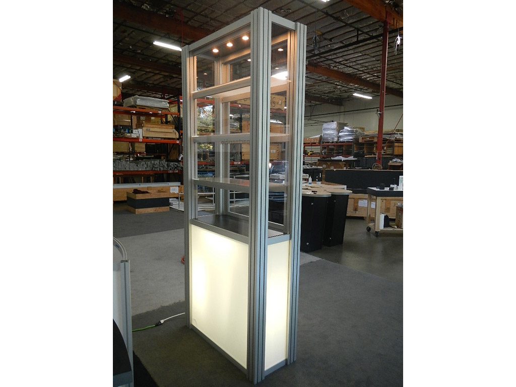 Exhibit Design Search RE500 / Single Display Case (Rental