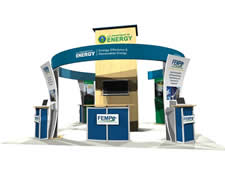 Green Trade Show Display