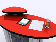 MOD-211 iPad Counter Insert for Trade Shows