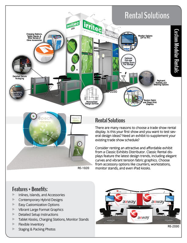 Rental — Rental Displays, Counters, and Accessories for Tradeshows and Events