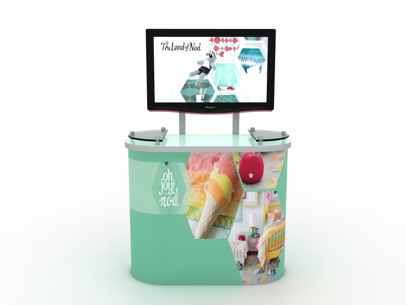 MOD-1246 Workstation/Kiosk for Trade Shows and Events -- Image 2