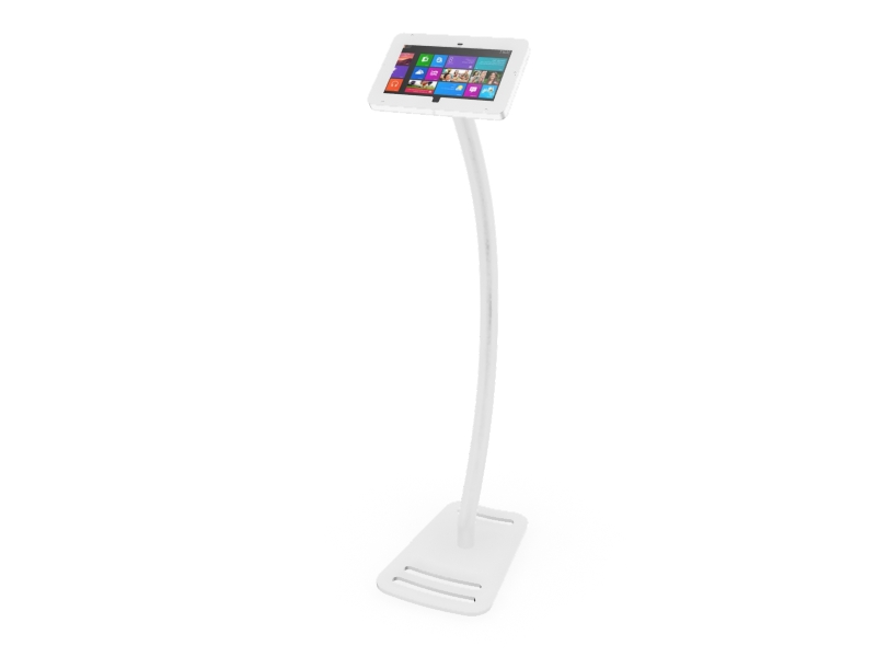 MOD-1336M Portable Surface 2 Kiosk -- White