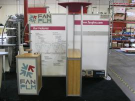 Modified ECO-1016 with Custom Canopy, Bar Counter, and Free-standing Kiosk -- Image 1