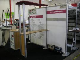 Modified ECO-1016 with Custom Canopy, Bar Counter, and Free-standing Kiosk -- Image 2