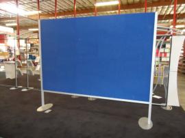 Two-sided Custom Board with Velcro-receptive Euro LT Fabric Panels -- Image 1