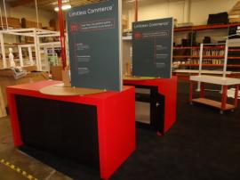 Custom Laminated Counters with Silicone Edge Graphics and Locking Storage -- Image 1