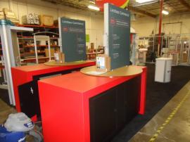 Custom Laminated Counters with Silicone Edge Graphics and Locking Storage -- Image 2