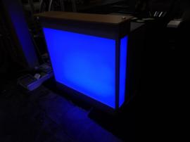 Modified MOD-1525 Backlit Counter with Locking Storage and Shelf -- Image 2