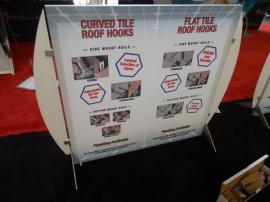 Custom Size SEGUE Table Top Display with Silicone Edge Graphics -- Image 1