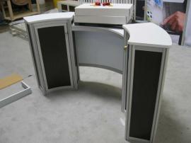 eSmart Modified ECO-2079 Modular Exhibit, featuring Recycled Aluminum Extrusion Frame -- Image 4