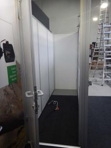 Storage Closet and Locking Door