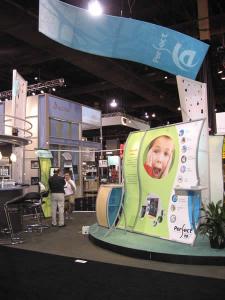 20' x 30' Classic Exhibits booth at EXHIBITOR2008