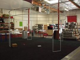 Aero Freestanding Custom Structure without Tension Fabric Graphics -- Image 1