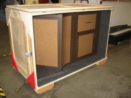 Custom Wood Crates with Jigging