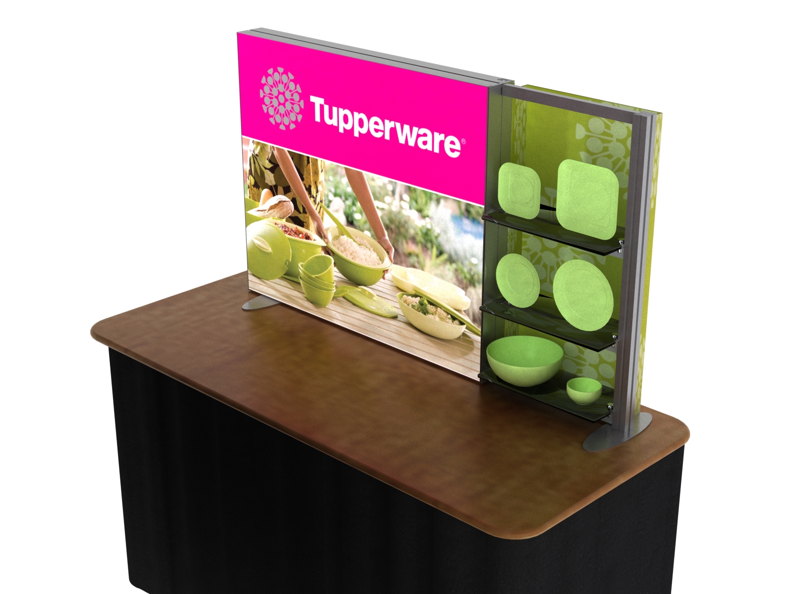 Exhibit Design Search VK0005 Backlit Table Top (Table Top Displays